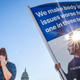 Nonprofit advocacy group SumOfUs erected a 7ft visual outside the US Capitol depicting Facebook CEO Mark Zuckerberg surfing on a wave of cash while young women around him appear to be suffering Thursday, Sept. 30, 2021, in Washington.